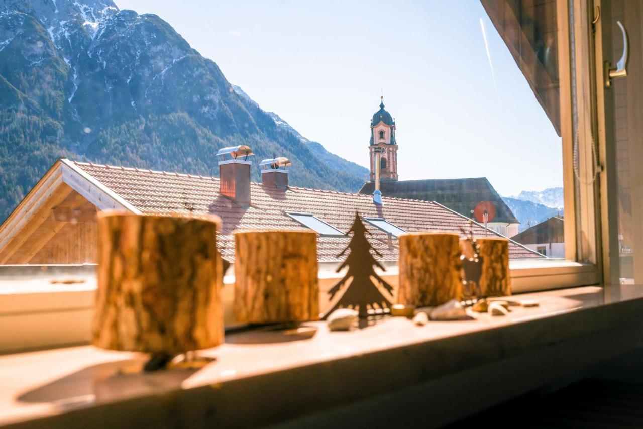 Ferienwohnung Pfennig Mittenwald Bagian luar foto
